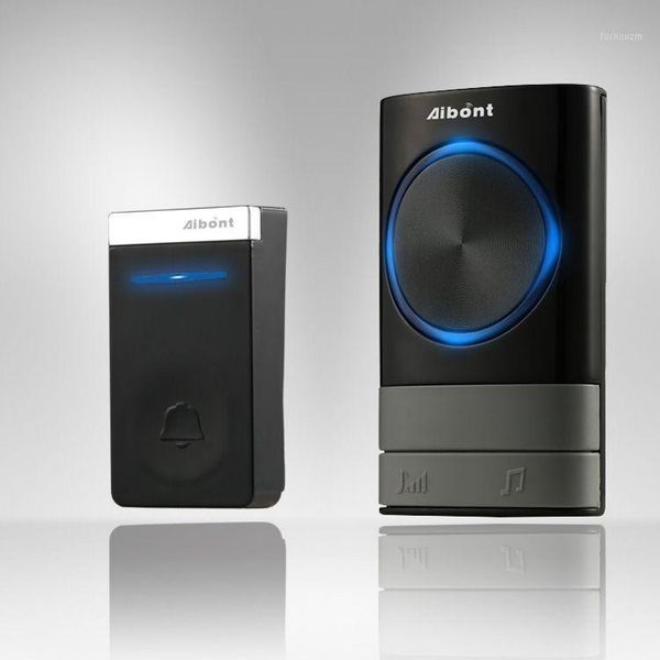 

battery-wireless doorbell self-powered smart home doorbell pager1