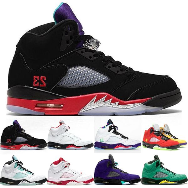 

новое поступление jumpman 5 мужчин баскетбольные туфли 5s что такое tlternate bel fire red ducks mens trainers athletics спортивные кроссовк, White;red