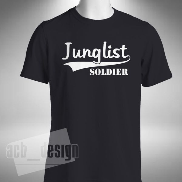

junglist soldier mens jungle drum bass stevie hyper d old skool rave fashion summer men's fashion tee hoodie designers t shirts sweatsh