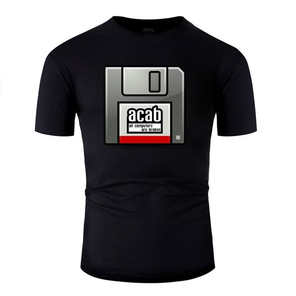 

designing acab computers man 100% cotton famous novelty army green camisas pop tee hoodie designers t shirts sweatshirt