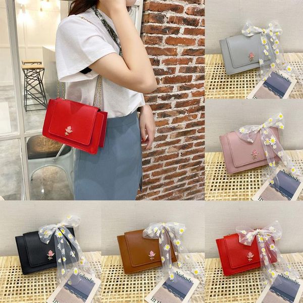 

2020 кожа pu сумки плеча мода сумки для женщин кружева bowknot crossbody сумки casual hasp посланника bolsos пункт mujer