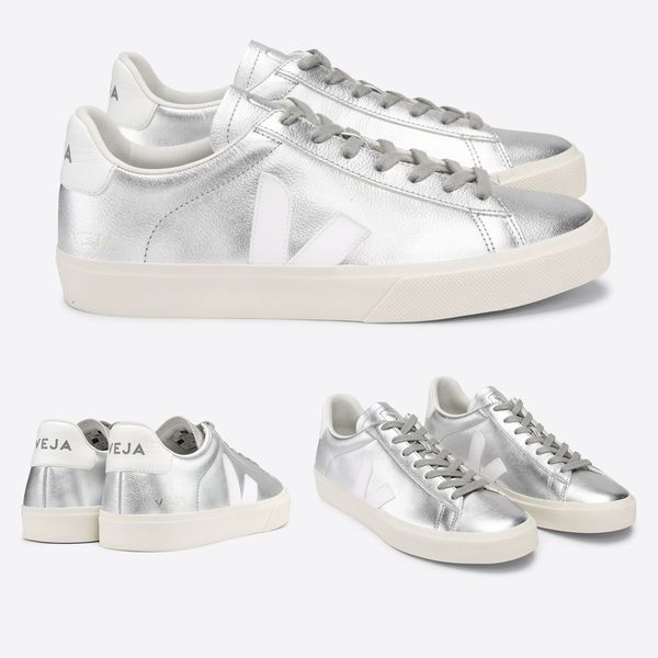 

2023 shoes womens sneakers vej men 's brand classic white fashion couples vegetarianism style original campo size 36-44, Black