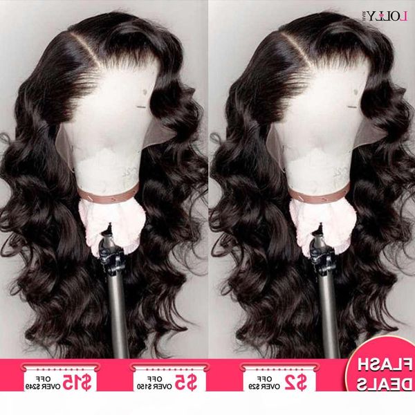 

loose wave front brazilian human hair wigs remy lace frontal pre-plucked closure wig for women, Black;brown