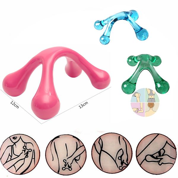 

mini arch massager candheld handheld balance четыре шар назад массаж назад массаж палка расслабьтесь acupressure здоровье массаж инструмент