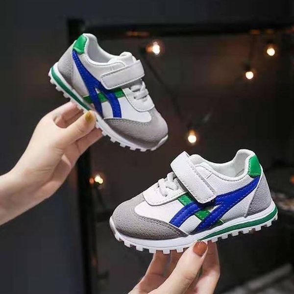

athletic & outdoor 2021 kids sneakers boys shoes girls trainers tennis casual flexible fashion everyday use toddler running shoe spo, Black