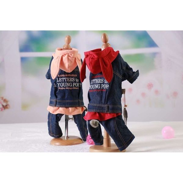 

jimi doll pet autumn and winter plus denim cotton clothing four legged new 1242