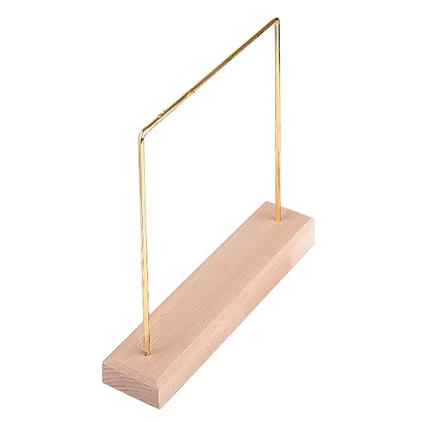 

деревянные металлические серьги держатель держатель цепи ожерелье подвесной дисплей стенд ювелирных изделий витрина, Pink;blue