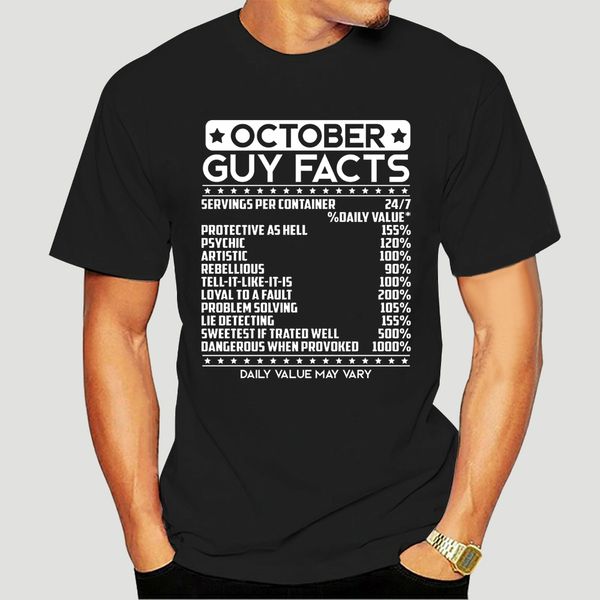 

fashion men t shirt october guy fact t shirt funny guy fact 100% cotton-1902d sport hooded sweatshirt hoodie