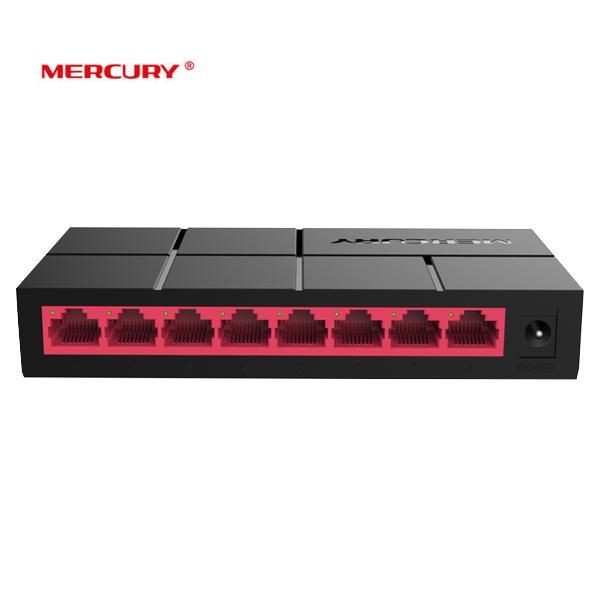 

mercury sg108m 8 port gigabit switch 10/100/1000mbps ethernet network deskswitch