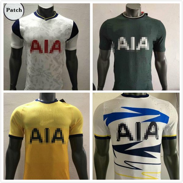 

2020 2021 player version tottenham bergwijn aurier bale lucas lloris soccer jersey football shirts lamela kane dele son player tight uniform, Black;yellow