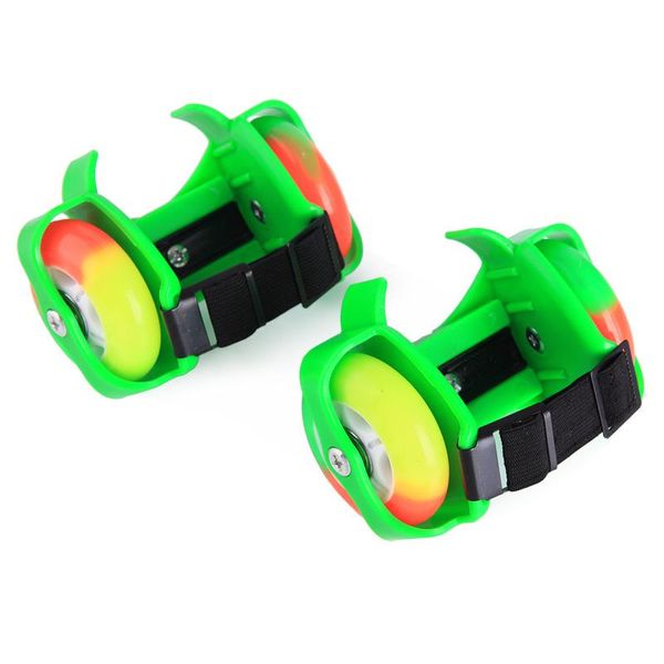 

children led flashing roller skate shoes with wheel sports heel skates rollers shoes inline skating wmthkb xhlove