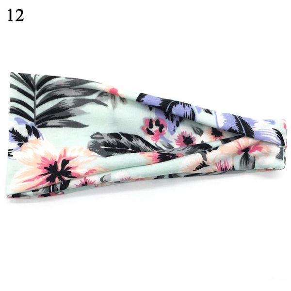

bohemia women cotton stretch hair ribbon floral print snake print hairband wide headband leopard hair bands sports headwear q bbyqhg