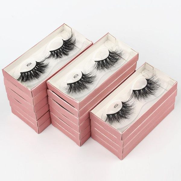

false eyelashes wholesale 25mm mink lashes in bulk 10/20/50/100psc volume long set dramatic messy fake eye 3d natural