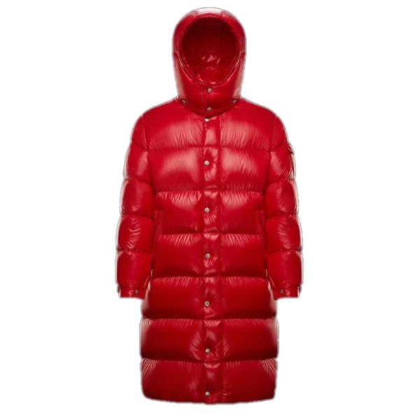 

2020 new length Winter Coats Mens red Down Jacket Hooded White Duck Down luxury Jacket Thickening Warm Overcoat Outerwear designer Jackets