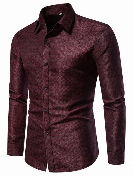 

men allover print shirt 09fh#, White;black