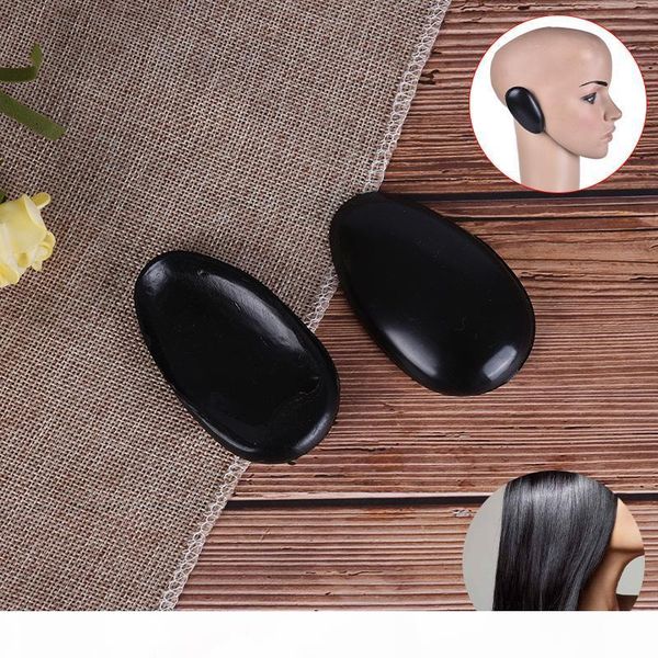 

2pcs professional barber ear cover hair dye protector plastic black shield salon hairdressing styling tools accessories
