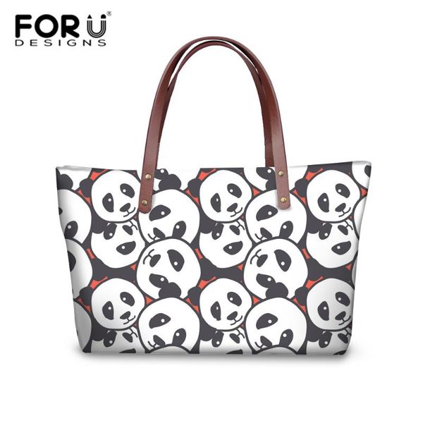 

forudesigns women handbag cartoon panda women's messenger shoulder package bolsa feminina crossbody bag for women hand bag