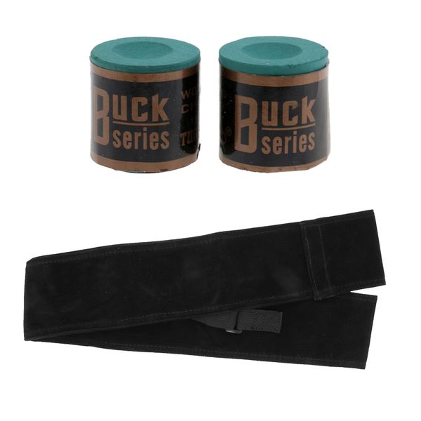 

2 блоки бильярдный chalk с мягкой snooker cue сумка с плечевым ремнем для 1/2 американского бассеина