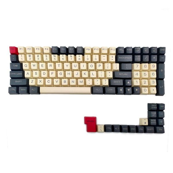 

keyboards idobao laser etched profile thick pbt keycap for mx mechanical keyboard 96 keys 104 keys1