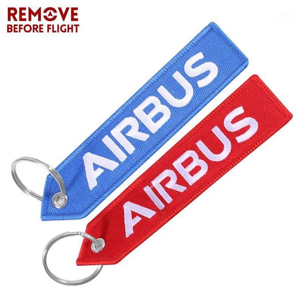 

keychains airbus a380 keychain double-sided embroidery a320 aviation key ring chain for gift strap lanyard a350 keychains1, Silver