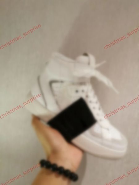 

fashion new leather high men's casual shoes boots red white black high men's sports shoes waterproof