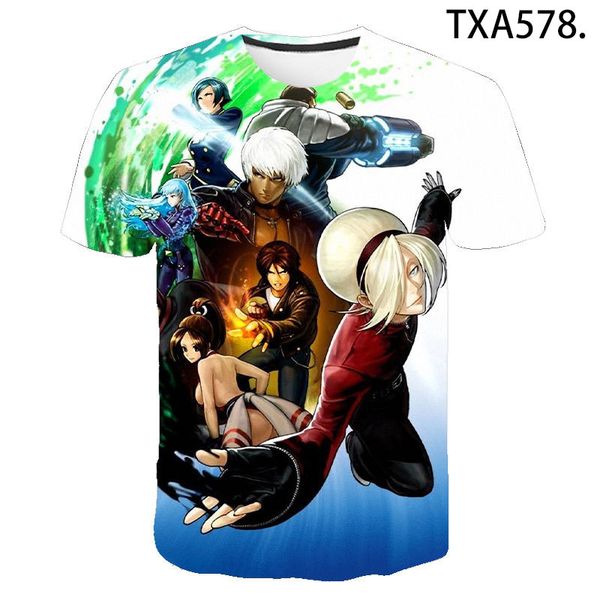 

new the king of fighters street 3d print shirts hippie graphic aesthetic men clothing