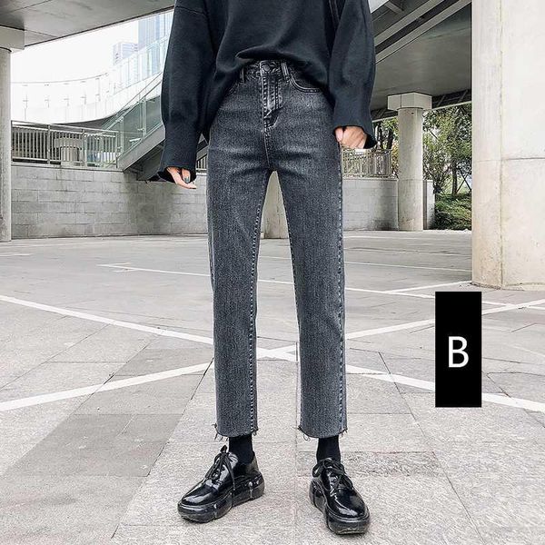 

woman denim winter pants jeans mom jeans high waist denim ladies plus size straight wide leg leisure womens1, Blue