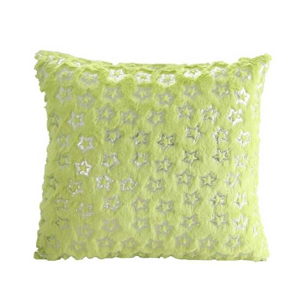 

gilded pillow case decorative pillows snow snowflake cushion cover plush throw pillow cover seat sofa embrace pillow case home decor 43x43cm