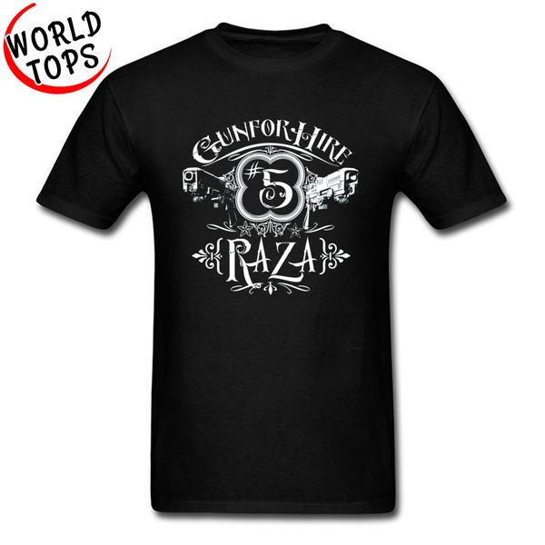 

raza gun for hire cool men's prevailing summer round neck breathable shirts 3d printed tees sport hooded sweatshirt hoodie men t shirt