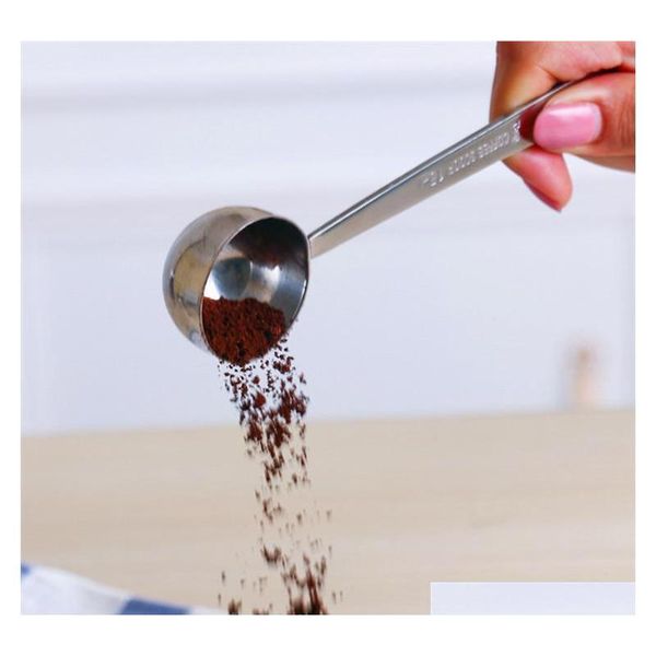 

15ml small coffee scoop measure spoon scale stainless steel 304 material silver rose gol jllnvy xhlight