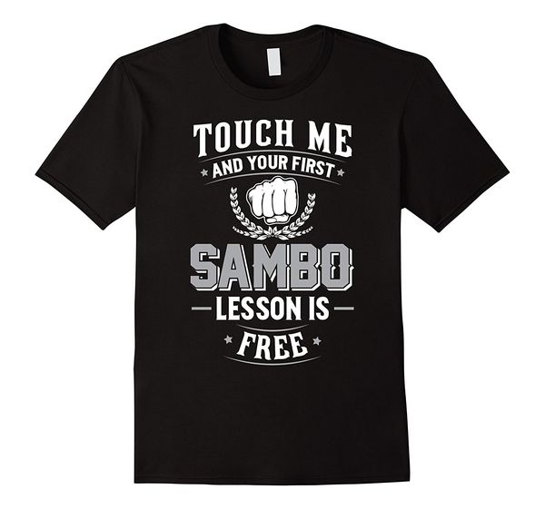 

2019 мода горячие продажи 100% хлопка самбо t-shirt - ваш первый урок бесплатно tee рубашки спорта с капюшоном толстовка толстовка