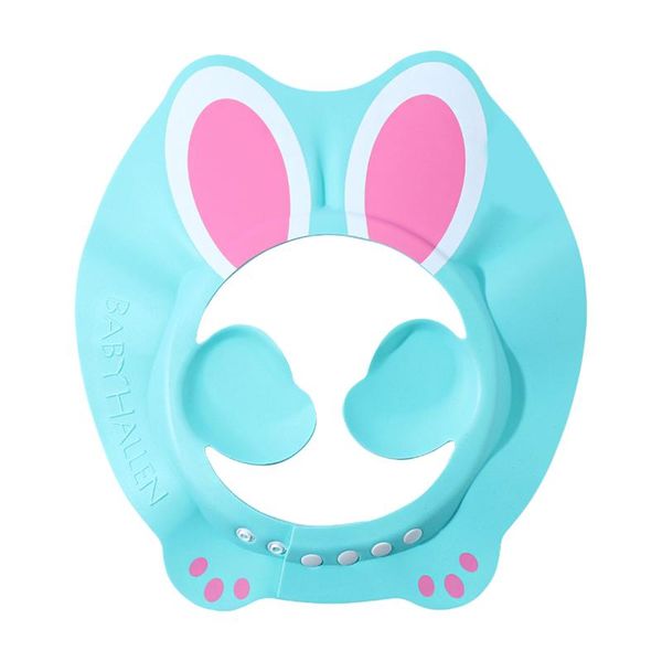 

мальчики девочки путешествия портативный baby shower cap защиты слуха купания ванная дети дом hat регулируемая окружность головы для ванны