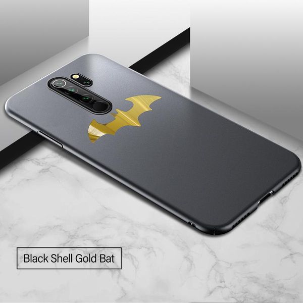 

ultra-thin metal bat phone case for xiaomi redmi note 10 9 8 7 mi 10 9 t 8 se lite pro luxury bbylwn packing2010