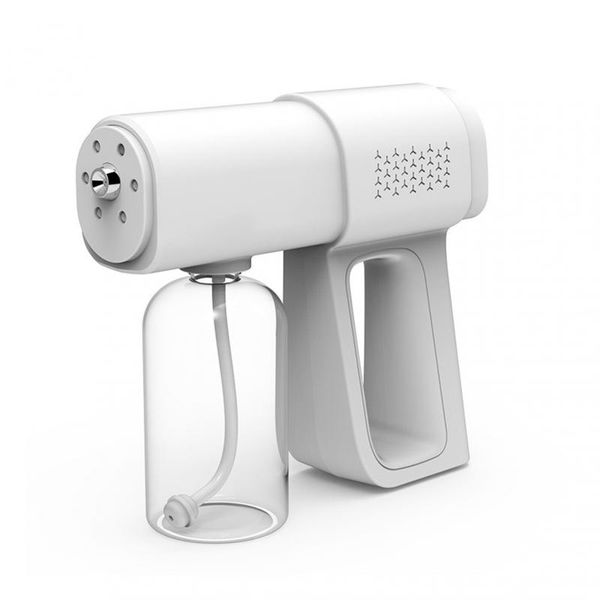 

k5 pro nano electric spray gun for home office garden blue light disinfection sprayer 380ml rechargeable atomization sanitizer machine