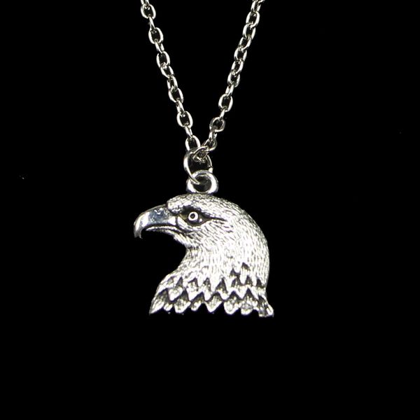 Moda 21 * 19mm Hawk Eagle Collana con pendente a catena a maglia per collana girocollo femminile Gioielli creativi regalo per feste