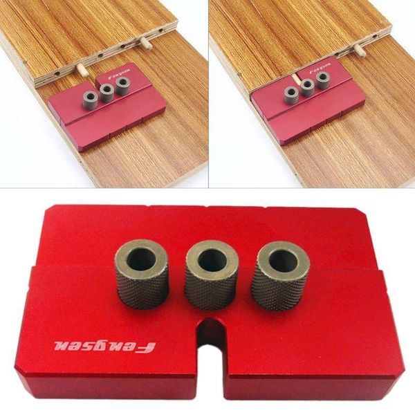 

woodworking hole opener round wood tenon punching positioner drill guide tool 11ua1