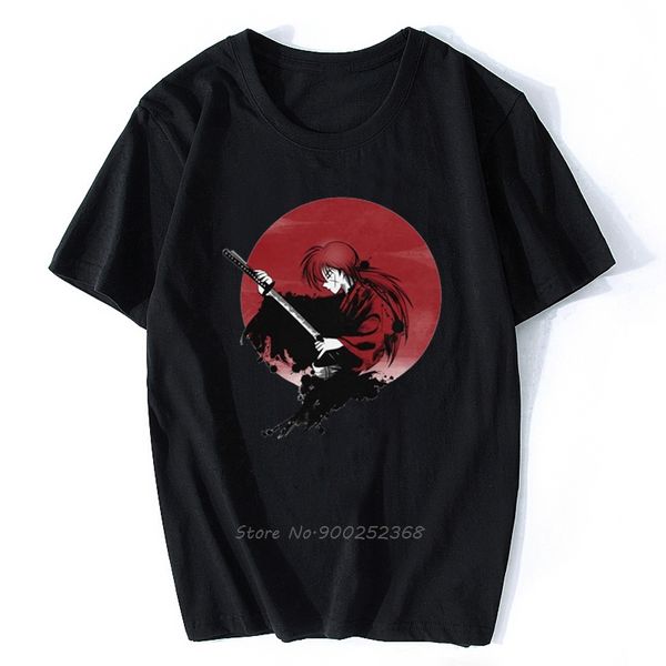 

rurouni kenshin men short sleeve leisure anime manga himura kenshin swordsman samurai x fans gift hoodie designers t shirts sweatshirt
