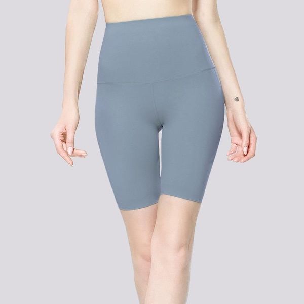 

five-point elastic quick-drying running hip yoga shorts fitness pants women new sports tights high waist push up slim fit, White;red
