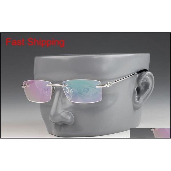 

spliced spectacle frame designer eyeglasses rectangle rimless men eyeware frames flexible optical vintage qylufz bde_home