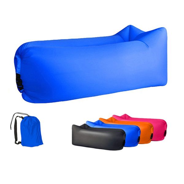 

outdoor camping inflatable sofa lazy bag 3 season ultralight beach sleeping bag air bed lounger sports camping travel bed x1+a 225