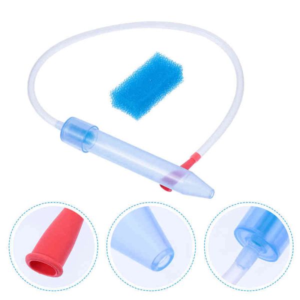 

1 set baby nasal aspirator chic safe fine nice gadget tool snot sucker
