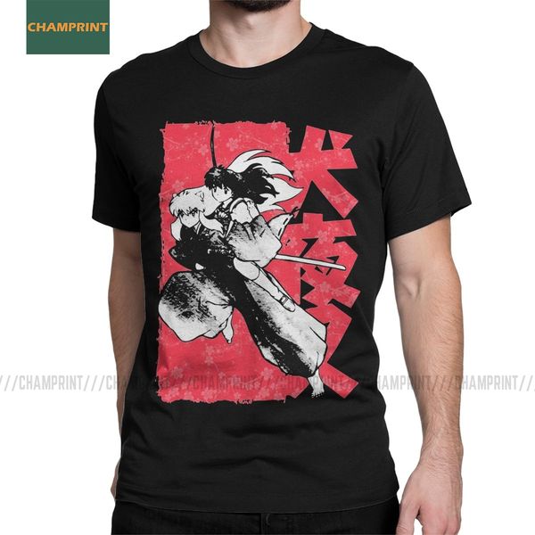 

demidemon inuyasha sesshoumaru kikyo higurashi kagome anime cartoon tee short sleeve plus size hooded sweatshirt hoodie men t shirt