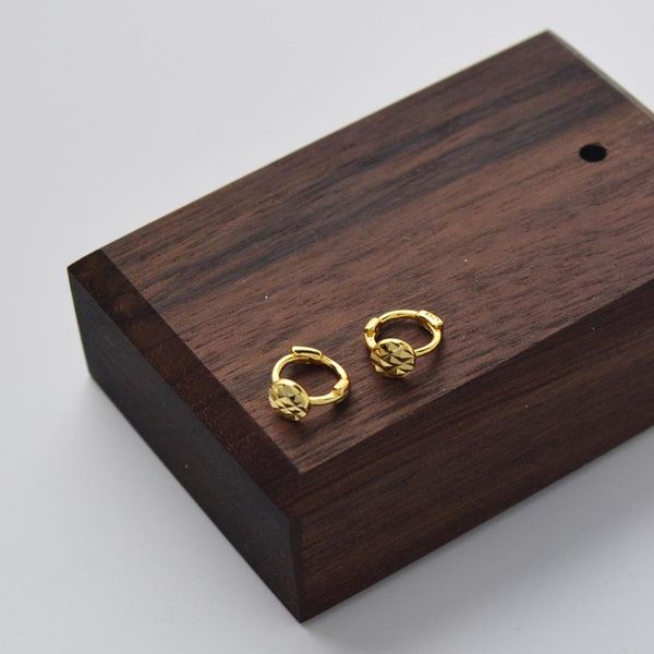 

new 925 sterling silver earrings fashion personality pattern heart/round ear ring ear bone buckle wild woman girl jewelr, Golden;silver