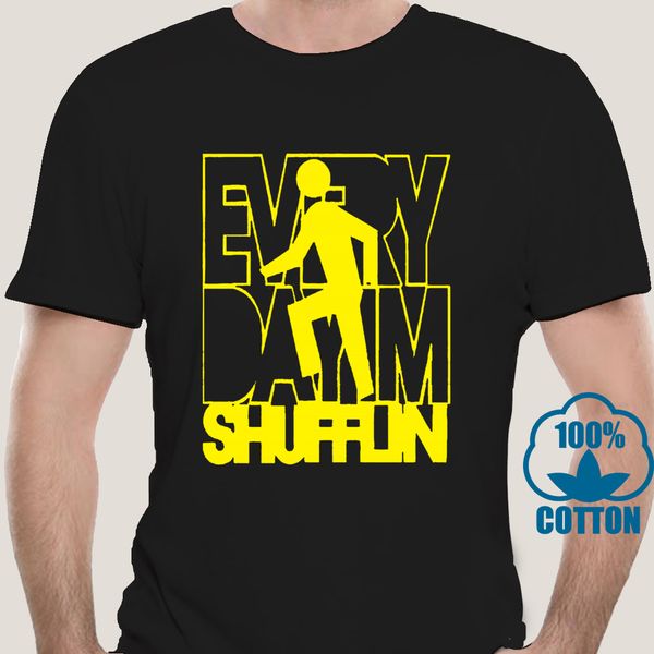 

1877d men t shirt t shirt lmfao party rock anthem everyday im shufflin yellow on black tshirts women t shirt sport hooded sweatshirt hoodie