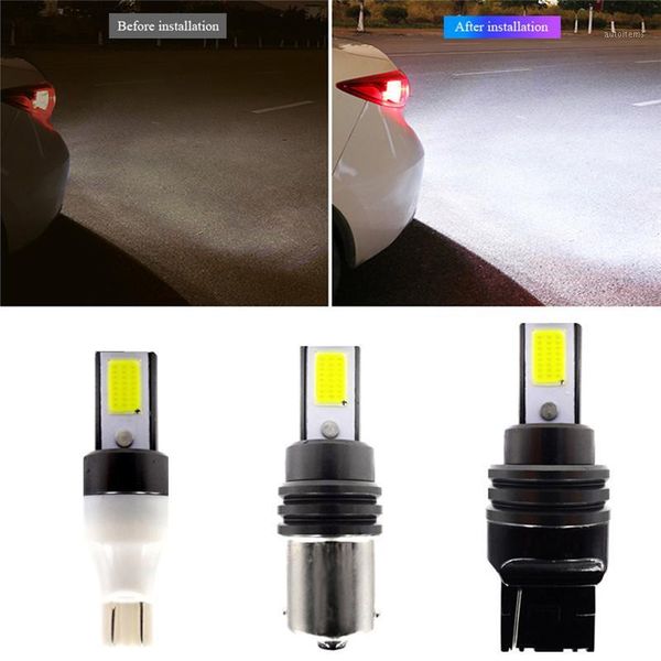 

2 pcs / set built-in ic driver 12v-14v 1156 t20 t15 led reversing light daytime running brake light white1