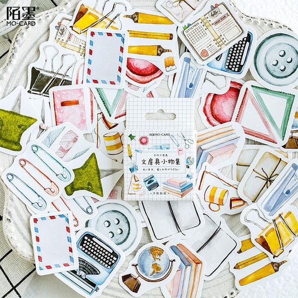 

45pcs kawaii study article collection decorative washi stickers scrapbooking stick label diary stationery album stickers tz192 qyljgd