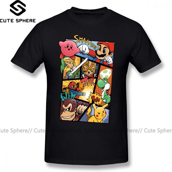 

super smash bros dairanto smash bros short sleeve funny 6xl classic man printed tshirt sport hooded sweatshirt hoodie men t shirt