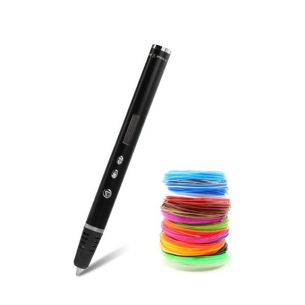 

lihuachen rp900a oled display 3d pen for kids birthday gift 3d drawing pen children's printing child pen y200428