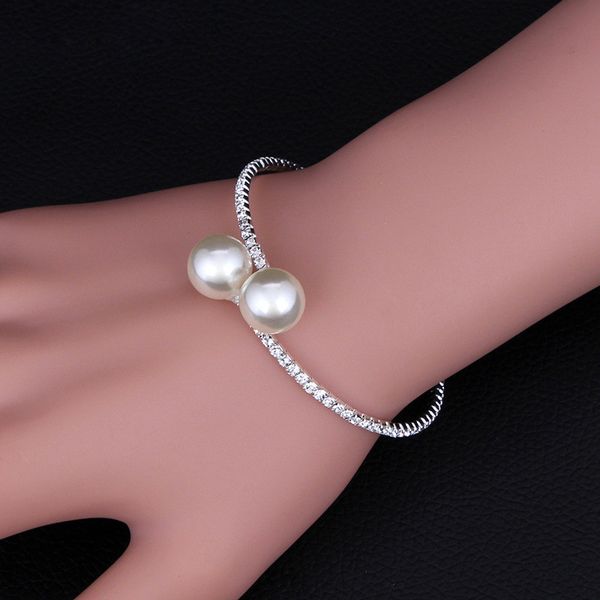 

bridal bracelets accessories bridal jewelry sets rhinestone formal brides accessories bangles cuffs, Golden;silver