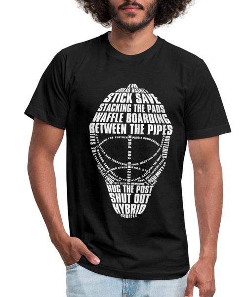 

hockey language goalie mask men's jersey t-shirt sport hooded sweatshirt hoodie